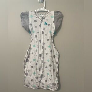 Love to Dream Gray and Blue Sleep Sacks for Cozy Nights